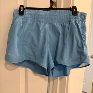 Lululemon Athletica Sky Blue Athletic Shorts Hotty Hot 2.5